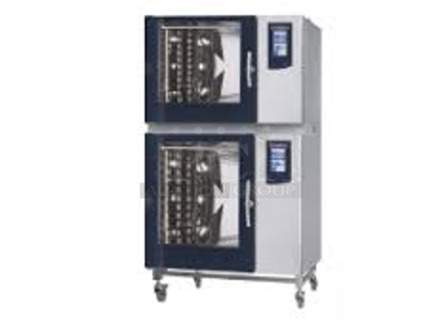 2 LIKE NEW! 2022 Blodgett BCT-62 / KPE 2 06 Stainless Steel Commercial Electric Powered Combi Convection Ovens. 480 Volts, 3 Phase. 2 Times Your Bid! 