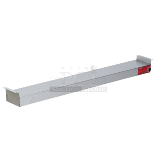 BRAND NEW! Avantco 177SW48T 48" High Wattage Strip Warmer with On/Off Toggle Controls. 120 Volts, 1 Phase. 