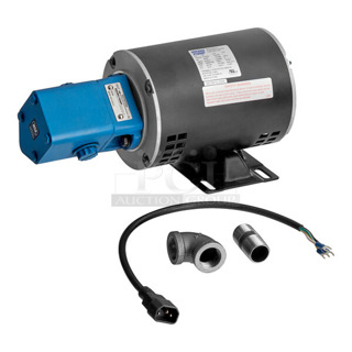 BRAND NEW SCRATCH AND DENT! Viking Pump 60143513 Pump And Motor Assy 115/230 Volts, 1 Phase. 