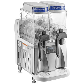 BRAND NEW SCRATCH AND DENT! 2024 Bunn ULTRA NX 58000.0100 Stainless Steel White and Stainless Steel Double 3 Gallon Slushy Machine. 120 Volts, 1 Phase. Tested and Powers On But Does Not Get Cold