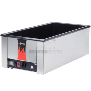 BRAND NEW SCRATCH AND DENT! Vollrath T43R Cayenne Stainless Steel Commercial Countertop Food Warmer. Tested and Working!