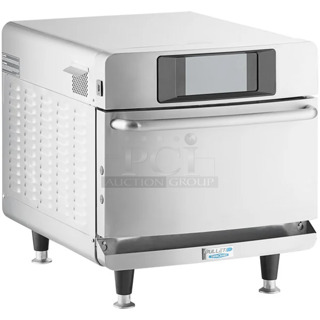 BRAND NEW SCRATCH AND DENT! 2024 Turbochef Encore2 Bullet Electric Countertop Rapid Cook Ventless Oven with One Touch Controls. 208/240 Volts, 1 Phase