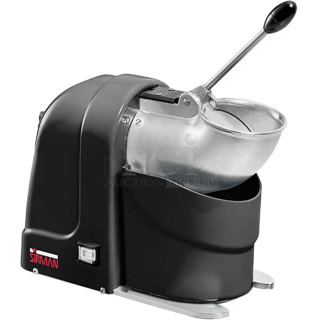 BRAND NEW SCRATCH AND DENT! Sirman 60090048 TRITON Countertop Ice Shaver. 110 Volts, 1 Phase. Tested and Working!