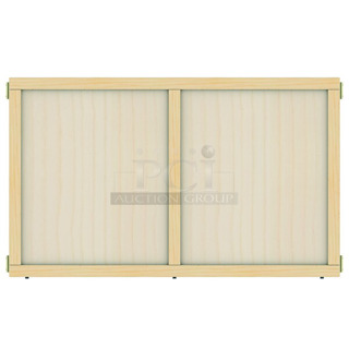 BRAND NEW SCRATCH AND DENT! KYDZ Suite 1514JCEPW 48" x 29 1/2" E-Height Plywood Panel. May Be Missing Pieces. 