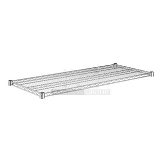 Box of 4 BRAND NEW SCRATCH AND DENT! Regency 460EC2148 21" x 48" NSF Chrome Wire Shelf. May Be Missing Pieces. 