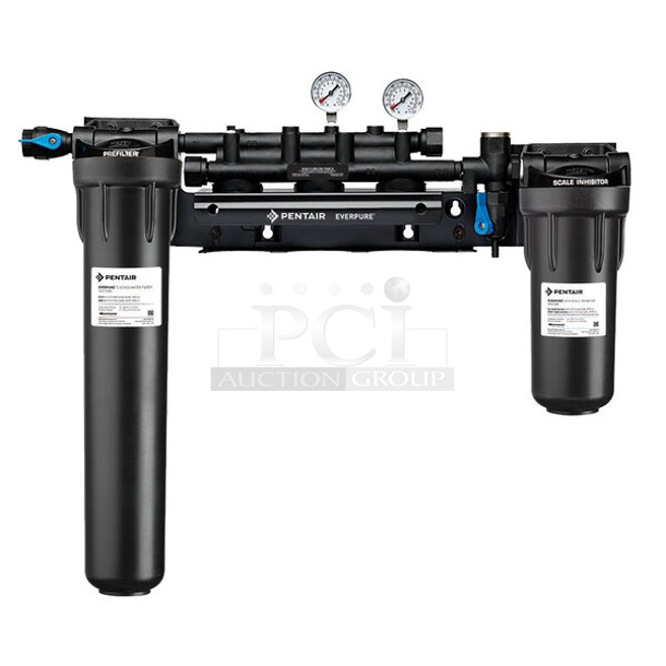 BRAND NEW! Everpure EV9294-23 High Flow CSR Triple Manifold with 20" Prefilter and Scale Reduction - 3/4" NPT. Stock Picture Used, See Pictures - Image 1 of 12
