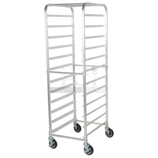 2 BRAND NEW SCRATCH AND DENT! Regency 600PR125K 12 Pan End Load Bun / Sheet Pan Rack - Unassembled. May Be Missing Pieces. 2 Times Your Bid. 