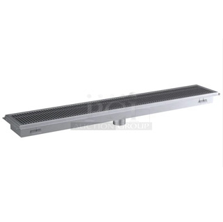 BRAND NEW SCRATCH AND DENT! Regency 600FT1272SS Stainless Steel Commercial Floor Trough.  