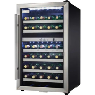 BRAND NEW SCRATCH AND DENT! Danby DWC286BLS-1 Stainless Steel 20 Inch Wine Cooler 38 Bottle w/ Dual Temperature Zones and Reversible Door. 115 Volts, 1 Phase. Tested and Working!