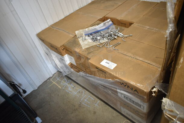 PALLET LOT of 16 BRAND NEW Boxes of PF9 Frosted Poly 8.75 oz Tumblers. 16 Times Your Bid!  - Image 2 of 3