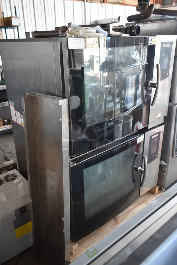 2 LIKE NEW! 2022 Blodgett BCT-62 / KPE 2 06 Stainless Steel Commercial Electric Powered Combi Convection Ovens. 480 Volts, 3 Phase. 2 Times Your Bid!  - Image 4 of 12