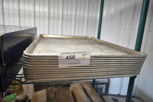 11 BRAND NEW SCRATCH AND DENT! Metal Full Size Baking Pans. 11 Times Your Bid! - Image 1 of 2