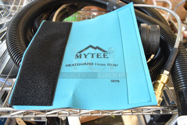 BRAND NEW SCRATCH AND DENT! Mytee 8501V 15' Internal Vacuum and Solution Hose Combo with Cuff Assembly for Select Carpet Extractors - Image 4 of 6
