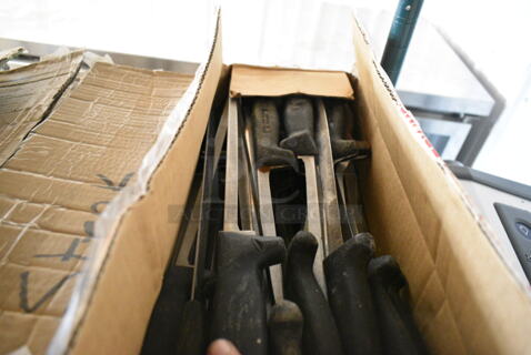 50 SHARPENED Stainless Steel Knives Including Fillet Knives. 50 Times Your Bid!