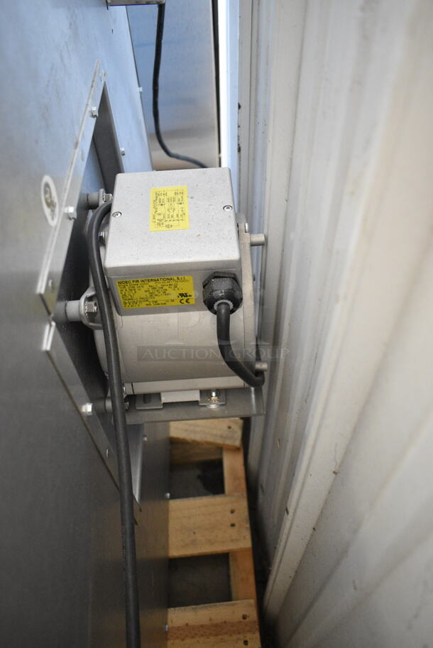 2 BRAND NEW SCRATCH AND DENT! Vulcan VC4ED Stainless Steel Commercial Electric Powered Full Size Convection Oven w/ View Through Doors, Metal Oven Racks and Thermostatic Controls. Does Not Come w/ Legs. 240 Volts, 1/3 Phase. 2 Times Your Bid! 
 - Image 6 of 12