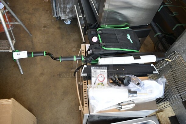 BRAND NEW SCRATCH AND DENT! Unger 905efbap Excella EFBAP Backpack Complete - Image 2 of 9