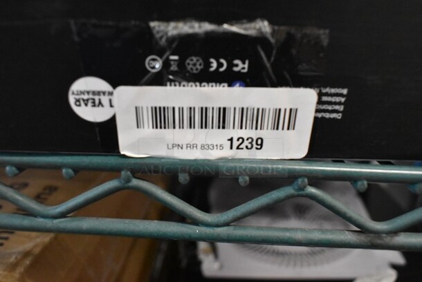 2 BRAND NEW IN BOX! Coby Bluetooth Clock Radio. 2 Times Your Bid!  - Image 4 of 4