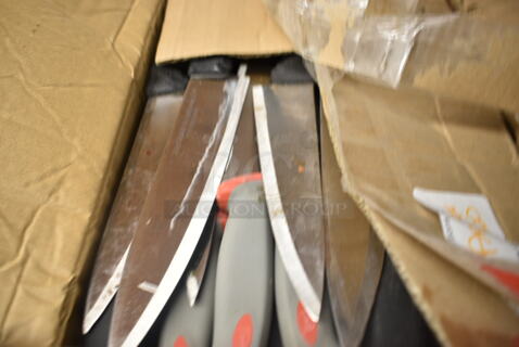 60 SHARPENED Stainless Steel Knives Including Chef Knives. 60 Times Your Bid!