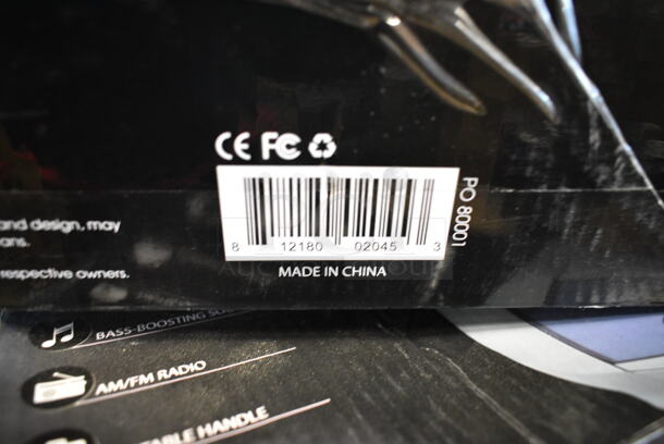 6 BRAND NEW! Coby CXC350 Portable Stereo Cassette Player Recorder. 6 Times Your Bid!  - Image 3 of 7