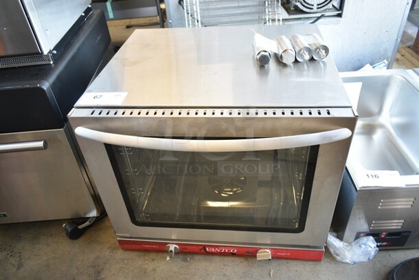 BRAND NEW SCRATCH AND DENT! Avantco 177CO28M Half Size Countertop Convection Oven, 2.3 cu. ft. - 208/240 Volts, 1 Phase. - Image 2 of 6