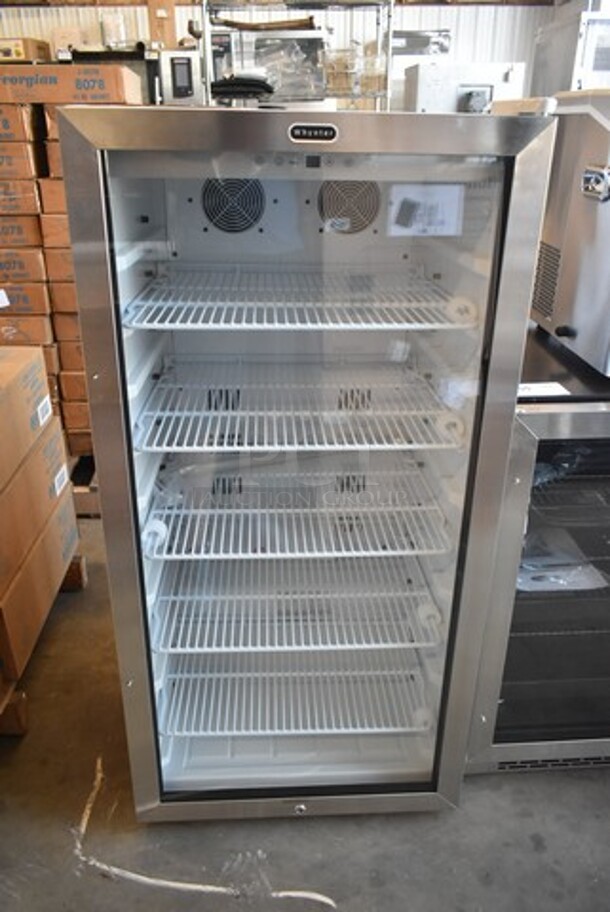 BRAND NEW SCRATCH AND DENT! Whynter CBM-815WS Freestanding 8.1 CF Commercial Beverage Merchandiser. 115 Volt, 1 Phase. Tested and Working! - Image 2 of 5
