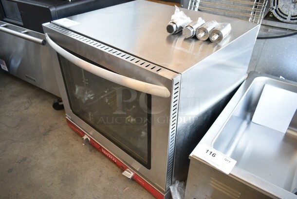 BRAND NEW SCRATCH AND DENT! Avantco 177CO28M Half Size Countertop Convection Oven, 2.3 cu. ft. - 208/240 Volts, 1 Phase. - Image 3 of 6