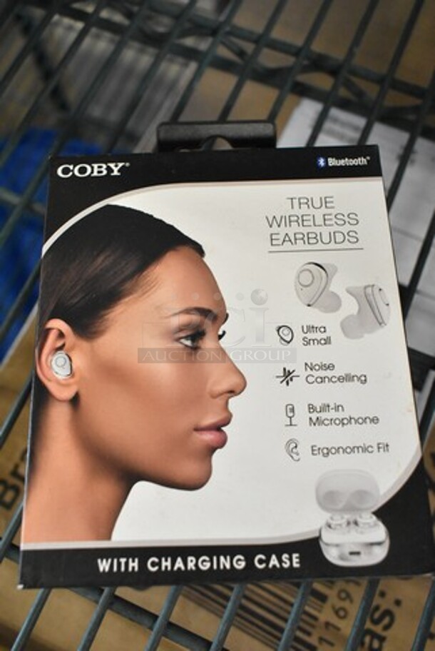 5 BRAND NEW IN BOX! Coby True Wireless Earbuds. 5 Times Your Bid!  - Image 1 of 3