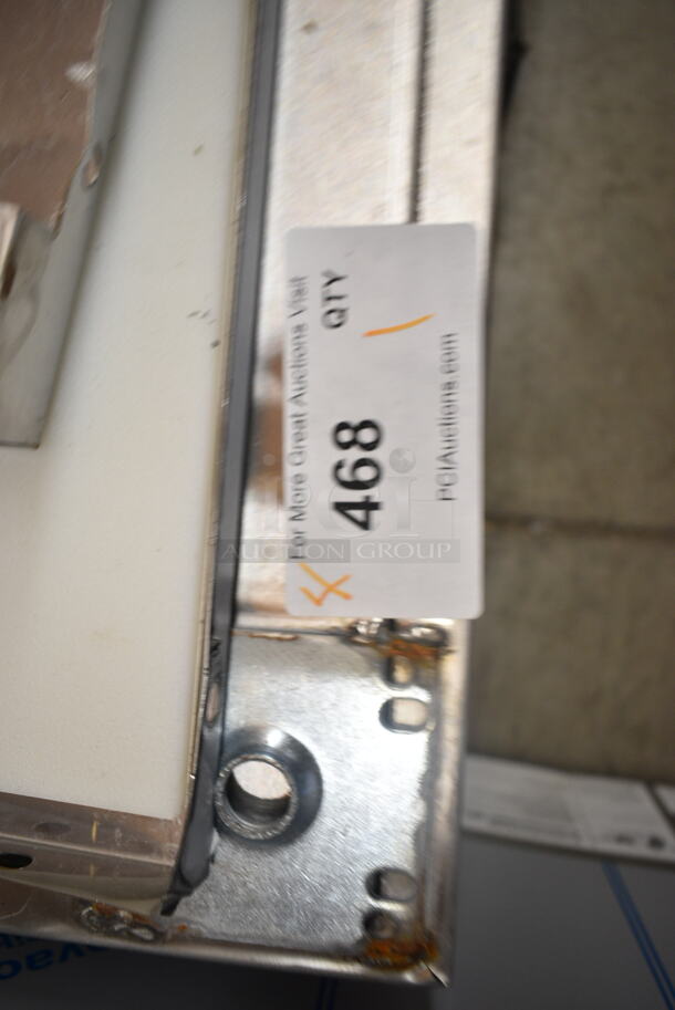 
BRAND NEW SCRATCH AND DENT! 2023 ServIt 423EST4WOPBH Stainless Steel Four Pan Open Well Electric Steam Table with Partially Enclosed Base. 208/240 Volts, 1 Phase. - Image 4 of 6