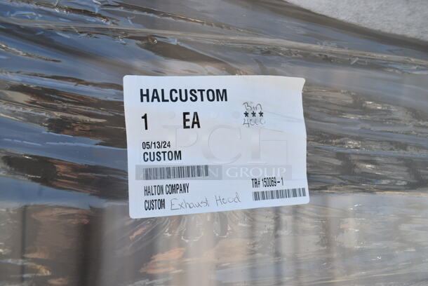 BRAND NEW IN CRATE! Halton KVE Custom  Stainless Steel Commercial Grease Hood w/ Filters.  - Image 3 of 12
