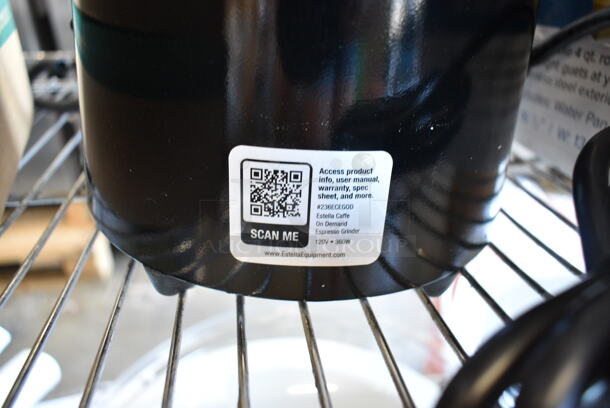 BRAND NEW SCRATCH AND DENT! Estella 236ECEGOD On Demand Espresso Grinder. 120 Volts, 1 Phase. Tested and Working! - Image 9 of 9