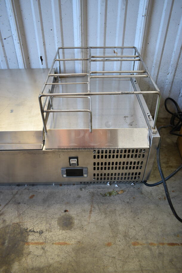 Arctic Air ACP55 Stainless Steel Commercial Refrigerated Rail. 115 Volts, 1 Phase. Tested and Working!  - Image 3 of 5