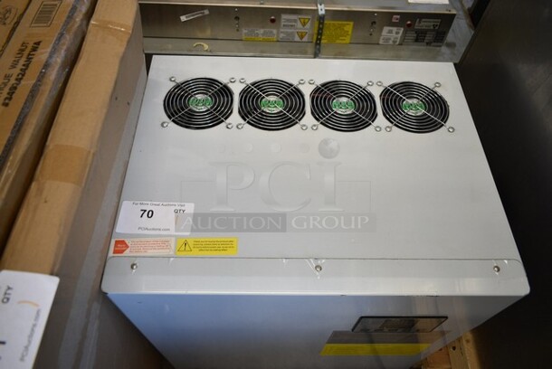 BRAND NEW SCRATCH AND DENT! CIM-2100F Stainless Steel Commercial 350lb/24h Ice Head. 110 Volts, 1 Phase.  - Image 3 of 5