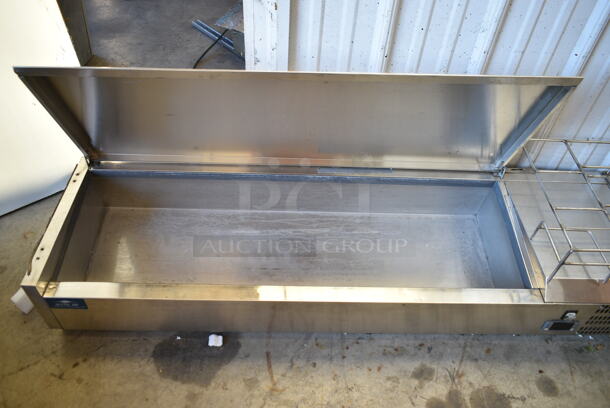 Arctic Air ACP55 Stainless Steel Commercial Refrigerated Rail. 115 Volts, 1 Phase. Tested and Working!  - Image 4 of 5