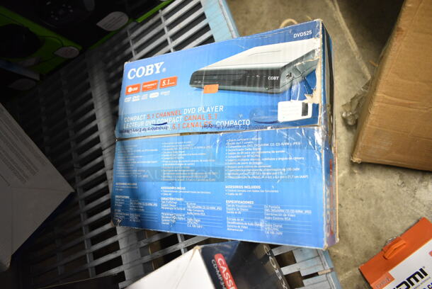 3 BRAND NEW IN BOX! Items Including 2 Coby Compact 5.1 Channel DVD Player, Coby HDMI High Speed Cable. 3 Times Your Bid! - Image 8 of 9