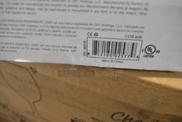 4 BRAND NEW IN BOX! Coby CSTB-600 Digital TV Converter. 4 Times Your Bid!  - Image 3 of 3