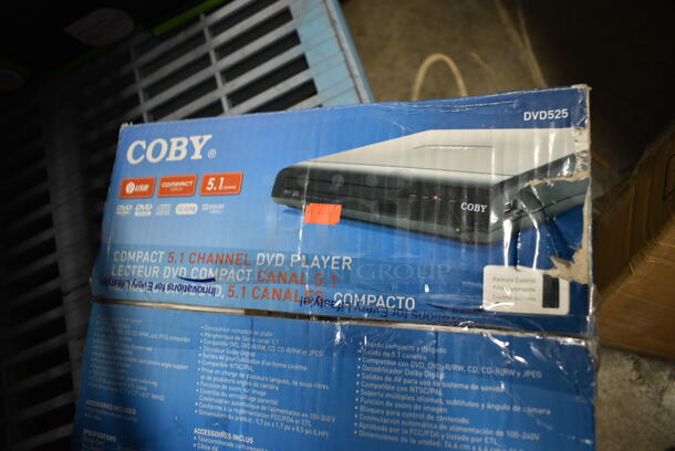 3 BRAND NEW IN BOX! Items Including 2 Coby Compact 5.1 Channel DVD Player, Coby HDMI High Speed Cable. 3 Times Your Bid! - Image 9 of 9