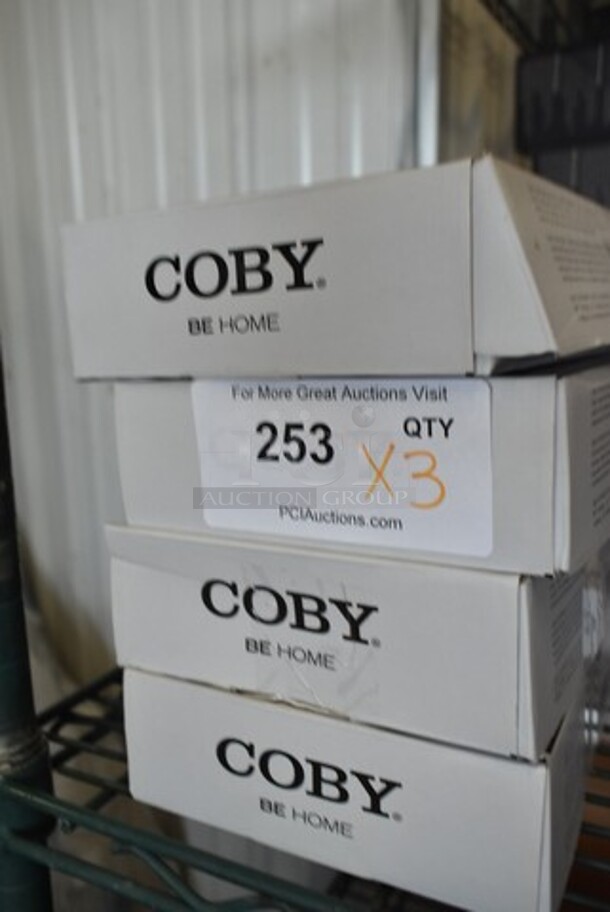 3 BRAND NEW IN BOX! Coby CSTB-600 Digital TV Converter. 3 Times Your Bid! - Image 2 of 3