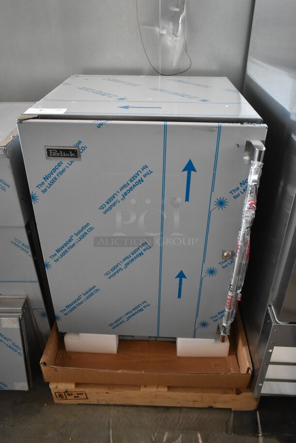 BRAND NEW! 2022 Perlick HC24FS4S-00-SLFLR Stainless Steel Commercial Single Door Undercounter Freezer. 115 Volts, 1 Phase. Tested and Working! - Image 2 of 6