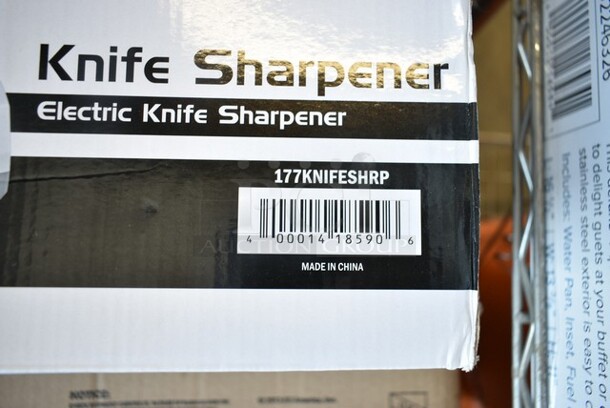 BRAND NEW SCRATCH AND DENT! Galaxy 177KNIFESHRP 2-Stage Standard-Duty Electric Knife Sharpener - Image 3 of 3