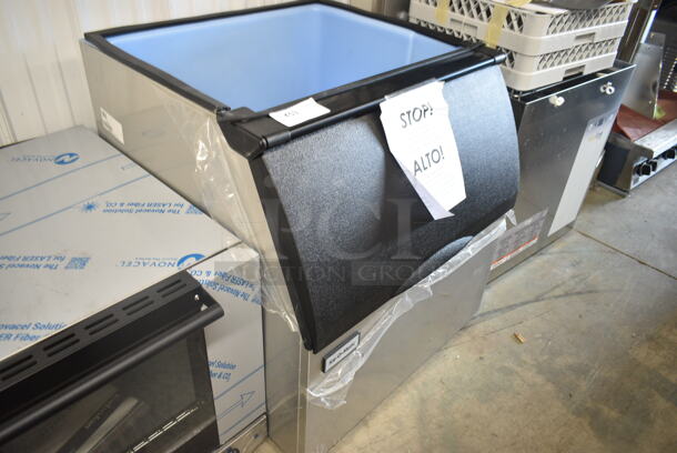 BRAND NEW SCRATCH AND DENT! Ice-O-Matic Metal Commercial Ice Bin.  - Image 3 of 4