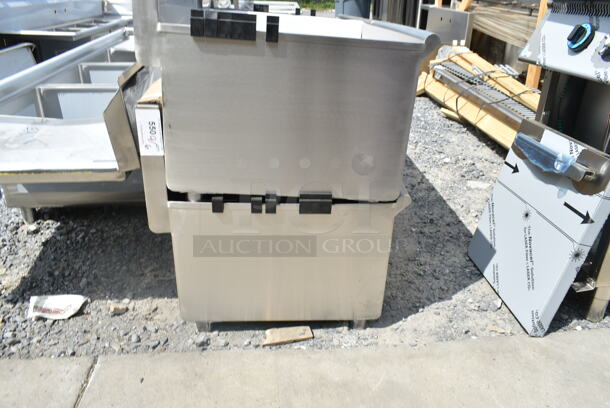 BRAND NEW SCRATCH AND DENT! Stainless Steel Commercial 2 Bay Sink. No Legs.  - Image 3 of 3