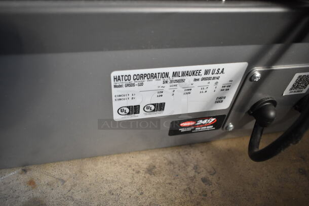 BRAND NEW! Hatco GRSDS-52D Metal Commercial Countertop 2 Tier Warming Display Merchandiser. 120 Volts, 1 Phase. Tested and Working! - Image 6 of 6