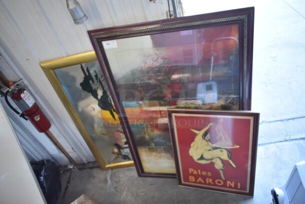 3 Various Framed Pictures. 3 Times Your Bid! - Image 1 of 7