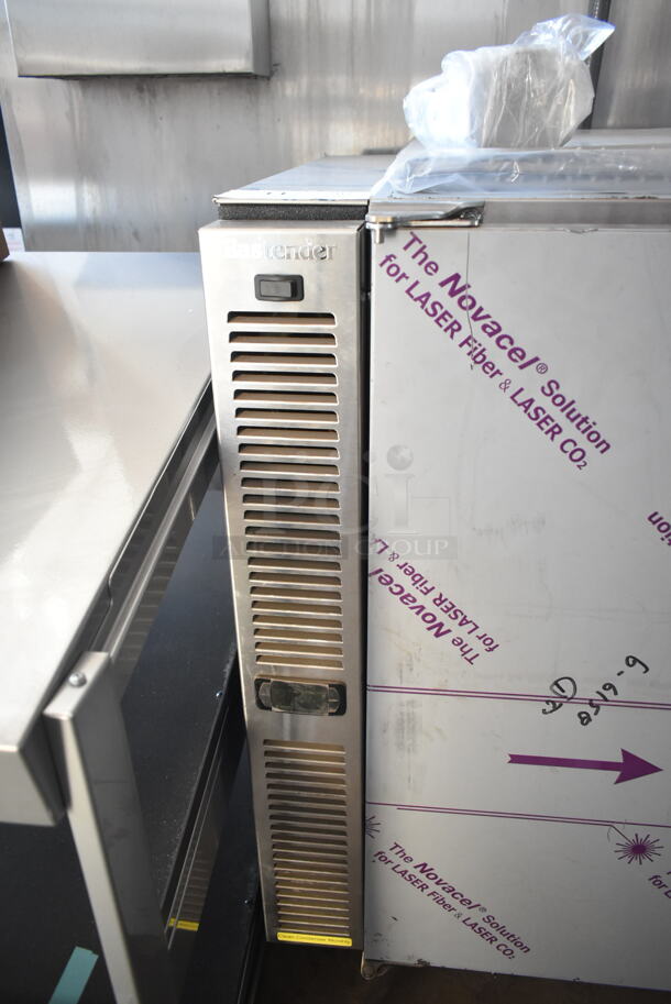 BRAND NEW! 2020 Glastender C1SL28 Stainless Steel Commercial Single Door Cooler. 115 Volts, 1 Phase. Tested and Working! - Image 3 of 6