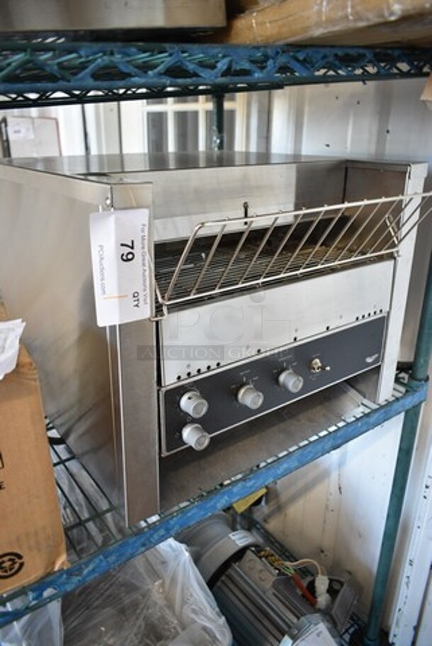 BRAND NEW SCRATCH AND DENT! Vollrath JT3BH Stainless Steel Commercial Countertop Conveyor Toaster Oven. 208 Volts, 1 Phase. - Image 3 of 6