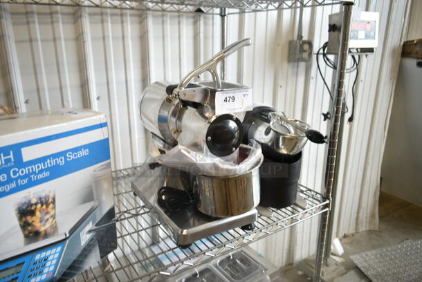 BRAND NEW SCRATCH AND DENT! Estella 348CG34 Stainless Steel Electric Hard Cheese Grater. 120 Volts, 1 Phase. Tested and Working! - Image 3 of 4