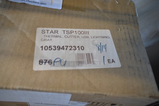 BRAND NEW SCRATCH AND DENT! Star 10539472310 TSP100III Thermal Receipt Printer.  - Image 4 of 4