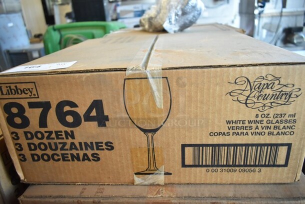 3 Boxes of 36 BRAND NEW IN BOX! Libbey 8764 Napa Country 7.75 oz. Customizable White Wine Glass. 3 Times Your Bid! - Image 2 of 2