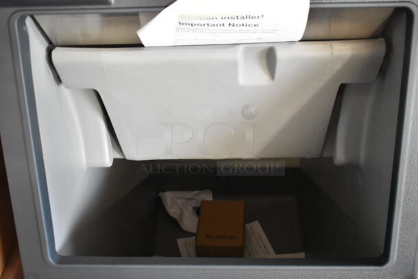 BRAND NEW! Scotsman B322S Stainless Steel Commercial  Ice Storage Bin 370 lb. Stainless Steel Exterior - Image 5 of 6