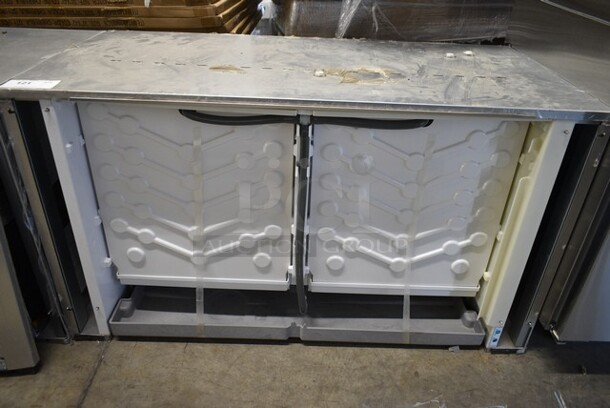 BRAND NEW SCRATCH AND DENT! 2021 Ice-O-Matic CIM1446HR6 Stainless Steel Commercial Half Dice Cube Ice Machine Head. 208-230 Volts, 1 Phase.  - Image 3 of 6